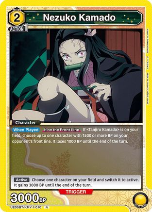 Nezuko Kamado (010) (UE05BT/KMY-1-010) [Demon Slayer: Kimetsu no Yaiba] Foil - Deck Out Gaming
