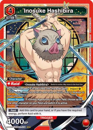 Inosuke Hashibira (079) (UE05BT/KMY-1-079) [Demon Slayer: Kimetsu no Yaiba] Foil - Deck Out Gaming