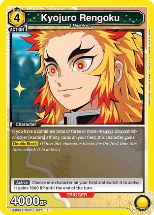 Kyojuro Rengoku (027) (UE05BT/KMY-1-027) [Demon Slayer: Kimetsu no Yaiba] - Deck Out Gaming
