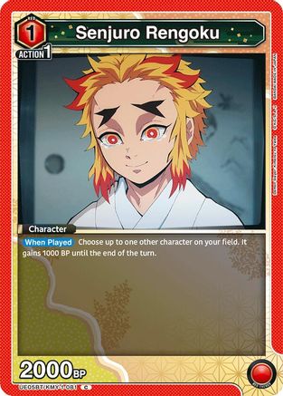 Senjuro Rengoku (UE05BT/KMY-1-081) [Demon Slayer: Kimetsu no Yaiba] - Deck Out Gaming