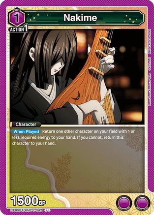 Nakime (UE05BT/KMY-1-042) [Demon Slayer: Kimetsu no Yaiba] - Deck Out Gaming