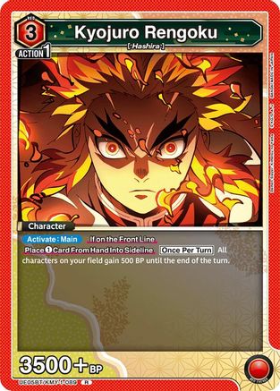 Kyojuro Rengoku (089) (UE05BT/KMY-1-089) [Demon Slayer: Kimetsu no Yaiba] Foil - Deck Out Gaming