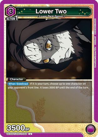 Lower Two (UE05BT/KMY-1-048) [Demon Slayer: Kimetsu no Yaiba] - Deck Out Gaming