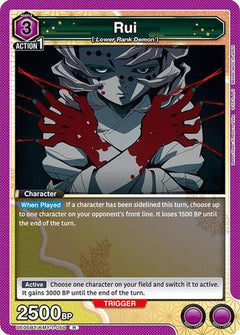 Rui (UE05BT/KMY-1-050) [Demon Slayer: Kimetsu no Yaiba] Foil - Deck Out Gaming