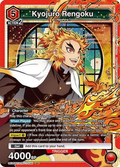 Kyojuro Rengoku (090) (UE05BT/KMY-1-090) [Demon Slayer: Kimetsu no Yaiba] Foil - Deck Out Gaming