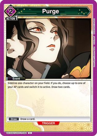 Purge (UE05BT/KMY-1-064) [Demon Slayer: Kimetsu no Yaiba] - Deck Out Gaming