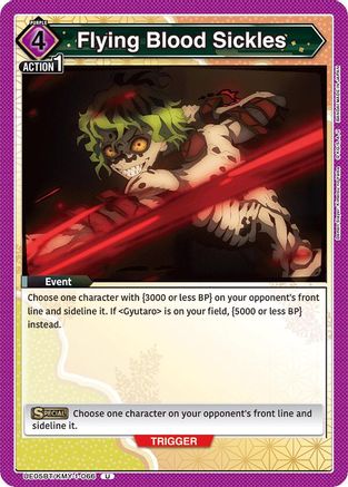 Flying Blood Sickles (UE05BT/KMY-1-066) [Demon Slayer: Kimetsu no Yaiba] - Deck Out Gaming