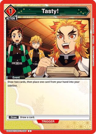 Tasty! (UE05BT/KMY-1-095) [Demon Slayer: Kimetsu no Yaiba] - Deck Out Gaming