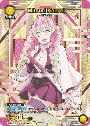 Mitsuri Kanroji (004) (C*) (UE05BT/KMY-2-004) [Demon Slayer: Kimetsu no Yaiba] Foil - Deck Out Gaming