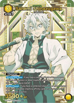 Sanemi Shinazugawa (006) (R*) (UE05BT/KMY-2-006) [Demon Slayer: Kimetsu no Yaiba] Foil - Deck Out Gaming