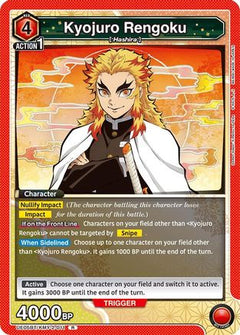 Kyojuro Rengoku (011) (UE05BT/KMY-2-011) [Demon Slayer: Kimetsu no Yaiba] Foil - Deck Out Gaming