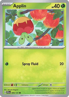 Applin (9) [SV: Prismatic Evolutions] Reverse Holofoil - Deck Out Gaming