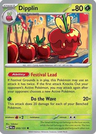 Dipplin (10) [SV: Prismatic Evolutions] Reverse Holofoil - Deck Out Gaming