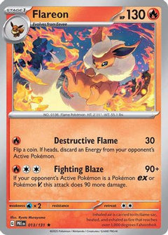 Flareon (13) [SV: Prismatic Evolutions] Reverse Holofoil - Deck Out Gaming