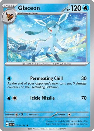 Glaceon (25) [SV: Prismatic Evolutions] Holofoil - Deck Out Gaming