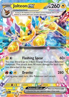 Jolteon ex - 030/131 (30) [SV: Prismatic Evolutions] Holofoil - Deck Out Gaming