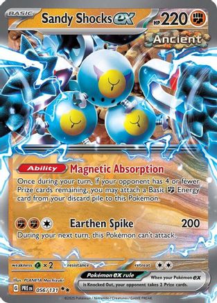 Sandy Shocks ex - 056/131 (56) [SV: Prismatic Evolutions] Holofoil - Deck Out Gaming
