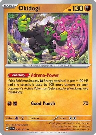 Okidogi (57) [SV: Prismatic Evolutions] Reverse Holofoil - Deck Out Gaming