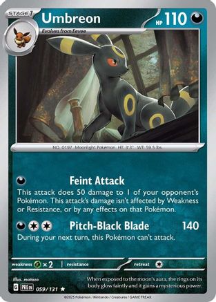 Umbreon () [SV: Prismatic Evolutions] Holofoil