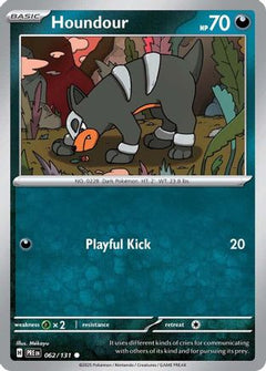 Houndour (62) [SV: Prismatic Evolutions] Reverse Holofoil - Deck Out Gaming