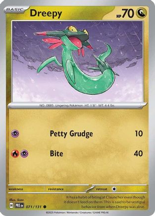Dreepy (71) [SV: Prismatic Evolutions] Reverse Holofoil - Deck Out Gaming