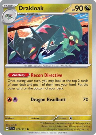 Drakloak (72) [SV: Prismatic Evolutions] - Deck Out Gaming