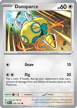 Dunsparce (79) [SV: Prismatic Evolutions] Reverse Holofoil - Deck Out Gaming