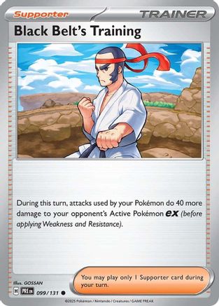 Black Belt's Training - 099/131 (99) [SV: Prismatic Evolutions] - Deck Out Gaming