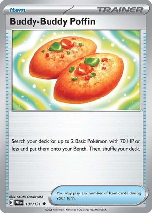 Buddy-Buddy Poffin (101) [SV: Prismatic Evolutions] - Deck Out Gaming