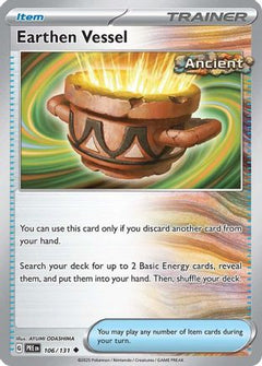 Earthen Vessel (106) [SV: Prismatic Evolutions] - Deck Out Gaming