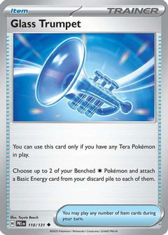 Glass Trumpet (110) [SV: Prismatic Evolutions] - Deck Out Gaming