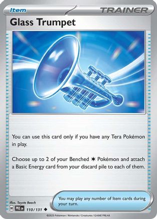 Glass Trumpet (110) [SV: Prismatic Evolutions] - Deck Out Gaming