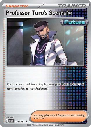 Professor Turo's Scenario (121) [SV: Prismatic Evolutions] - Deck Out Gaming