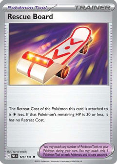 Rescue Board (126) [SV: Prismatic Evolutions] - Deck Out Gaming