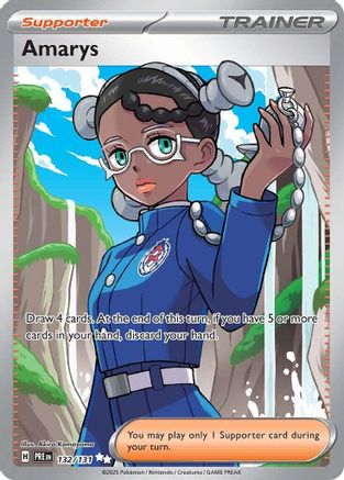 Amarys - 132/131 (132) [SV: Prismatic Evolutions] Holofoil - Deck Out Gaming