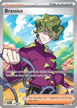 Brassius (135) [SV: Prismatic Evolutions] Holofoil - Deck Out Gaming