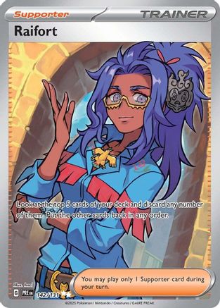 Raifort (142) [SV: Prismatic Evolutions] Holofoil - Deck Out Gaming