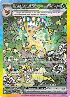 Leafeon ex - 144/131 (144) [SV: Prismatic Evolutions] Holofoil - Deck Out Gaming