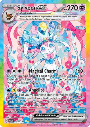 Sylveon ex - 156/131 () [SV: Prismatic Evolutions] Holofoil