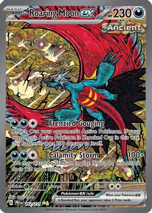 Roaring Moon ex (162) [SV: Prismatic Evolutions] Holofoil - Deck Out Gaming
