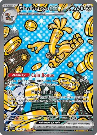 Gholdengo ex (164) [SV: Prismatic Evolutions] Holofoil - Deck Out Gaming