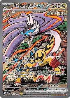 Raging Bolt ex (166) [SV: Prismatic Evolutions] Holofoil - Deck Out Gaming