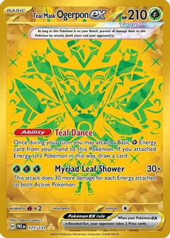 Teal Mask Ogerpon ex - 177/131 (177) [SV: Prismatic Evolutions] Holofoil - Deck Out Gaming