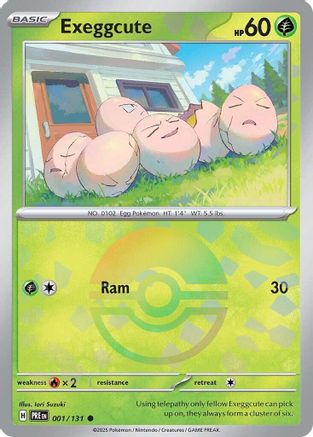 Exeggcute (Poke Ball Pattern) (1) [SV: Prismatic Evolutions] Holofoil - Deck Out Gaming