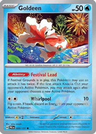 Goldeen (Poke Ball Pattern) (20) [SV: Prismatic Evolutions] Holofoil - Deck Out Gaming