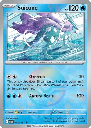 Suicune (Poke Ball Pattern) (24) [SV: Prismatic Evolutions] Holofoil - Deck Out Gaming