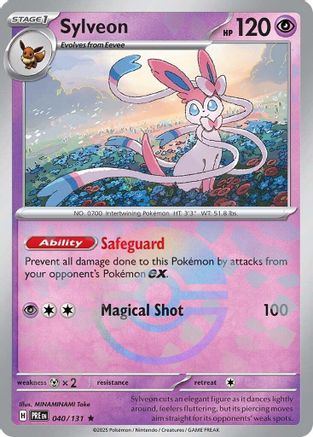Sylveon (Poke Ball Pattern) (40) [SV: Prismatic Evolutions] Holofoil - Deck Out Gaming