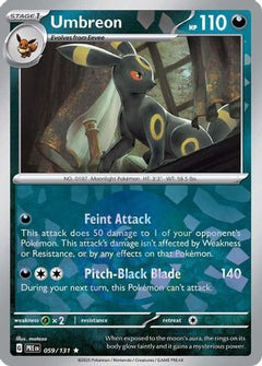 Umbreon (Poke Ball Pattern) (59) [SV: Prismatic Evolutions] Holofoil - Deck Out Gaming