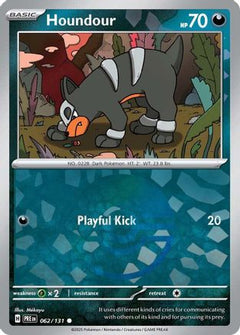 Houndour (Poke Ball Pattern) (62) [SV: Prismatic Evolutions] Holofoil - Deck Out Gaming