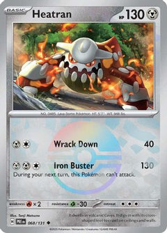 Heatran (Poke Ball Pattern) (68) [SV: Prismatic Evolutions] Holofoil - Deck Out Gaming